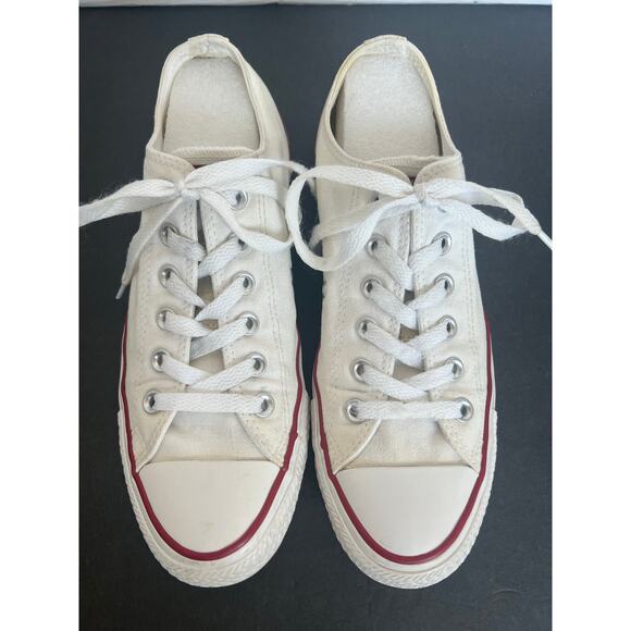Converse Chuck Taylor All Star Shoreline LowTop Lace Up White Canvas Sneaker 9 - Picture 4 of 12